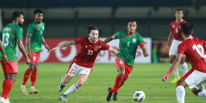 Potret Timnas Indonesia dalam Pertandingan Kualifikasi Piala Asia 2023 lawan Nepal/bola.com