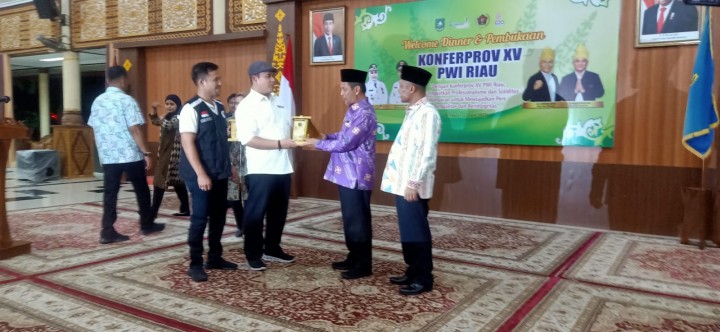 Pembukaan jelang pemilihan ketua PWI Riau