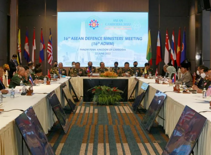 Pertemuan Menteri Pertahanan ASEAN bersama anggota /EPA-EFE
