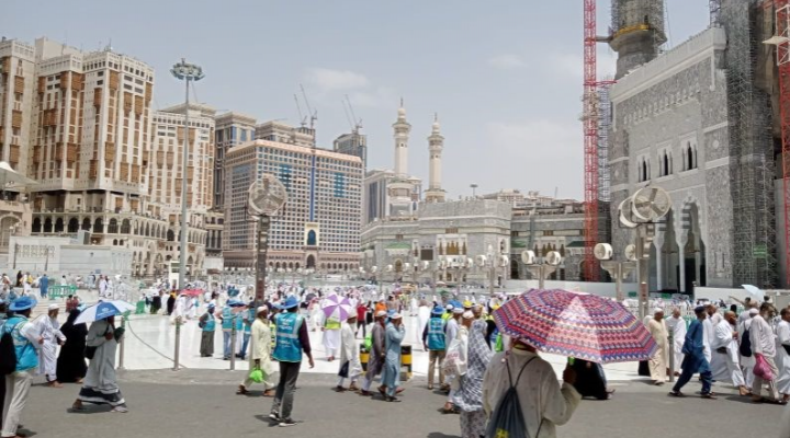 Jemaah haji Indonesia yang sering mengalami heat stroke di Arab Saudi /okezone.com