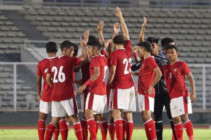 Potret Timnas U-19 usai pertandingan lawan Brunei Darussalam/sindonews.com