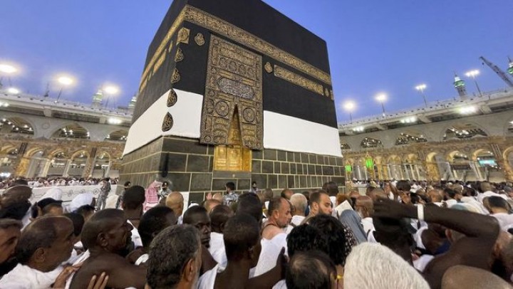 Ibadah Haji dari Jemaah Haji Dunia Pertama yang dilakukan Pasca Pandemi/cnnindonesia.com