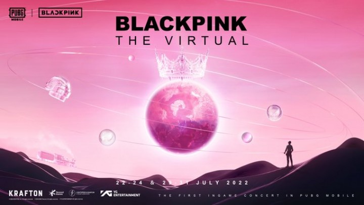 Poster Virtual Konser Blackpink In-Game Kolaborasi bersama PUBG Mobile/twitter