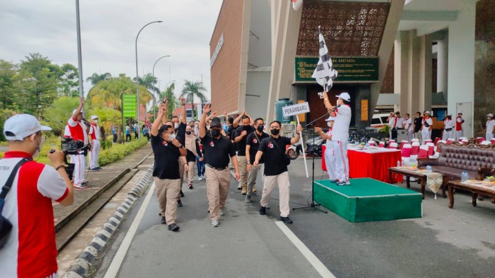 Kajati Riau Buka Pekan Olahraga Sambut Hari Bhakti Adhyaksa ke-62 