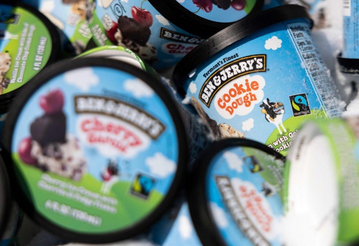Foto : Produsen es krim asal Amerika Serikat (AS) Ben & Jerry menggugat perusahaan induk mereka Unilever