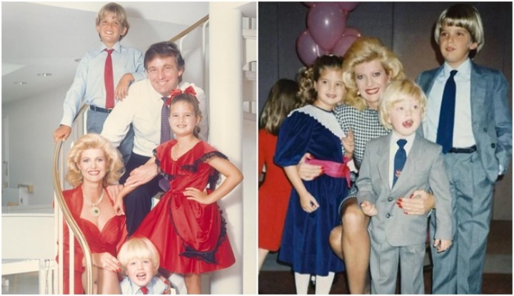 Foto : Ivana Trump dan anak-anaknya 