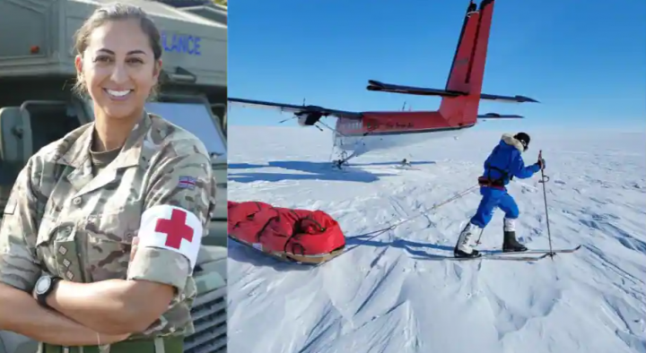 Kapten Preet Chandi, wanita pertama yang melakukan perjalanan solo ke Kutub Selatan tanpa bantuan /instagram