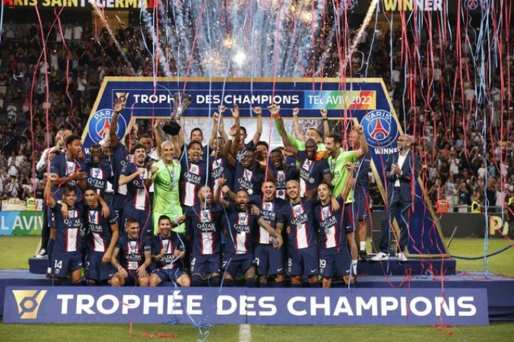 Potret Kemenangan PSG vs Nantes di Liga Piala Super Perancis/twitter