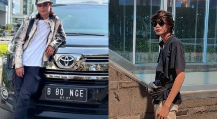 Bonge viral di media sosial karena memiliki outfit yang nyentrik dan merupakan salah satu personil Citayam Fashion Week, hingga membuat sang ibu bangga /Motorplus Online