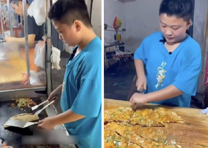 Seorang anak laki-laki berusia 11 tahun membantu ayahnya menjalankan stand makanan hingga 17 jam sehari selama liburan sekolah dan dipuji karena kedewasaannya, tetapi beberapa orang bertanya apakah dia merindukan masa kecilnya. South China Morning Post
