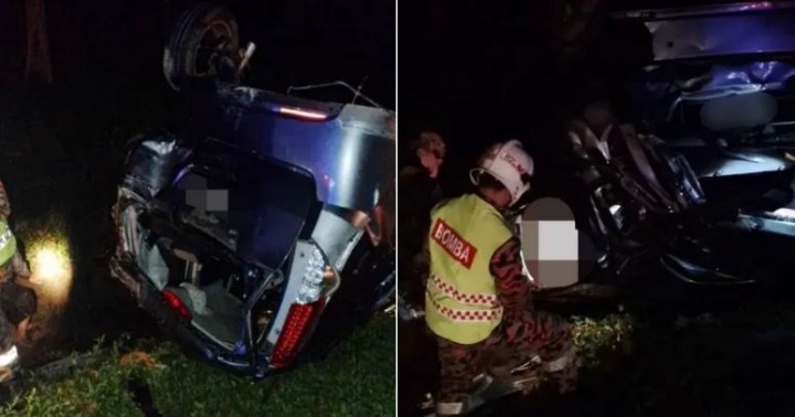 Tragis! Bayi Perempuan Berusia 6 Bulan Terlempar Dari Mobil Dalam Sebuah Kecelakaan di Johor, Begini Kondisinya...