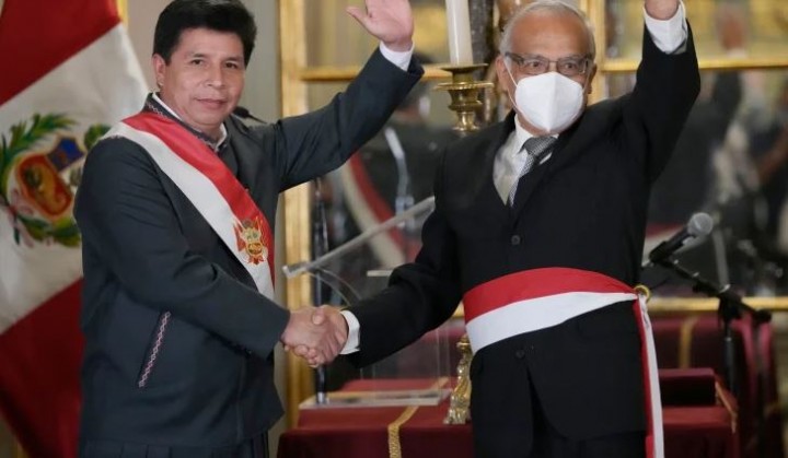 PM Peru Mengundurkan Diri Ditengah Penyelidikan Terhadap Presiden Castillo