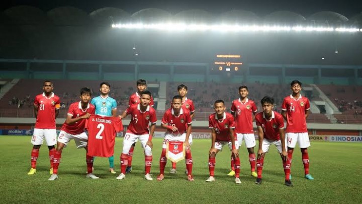 Potret Timnas Indonesia U-16 di Piala AFF 2022/Goal.com