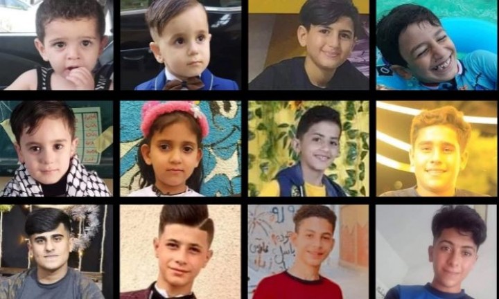 Tragis! Inilah daftar nama dan wajah 15 anak-anak yang tewas di Gaza