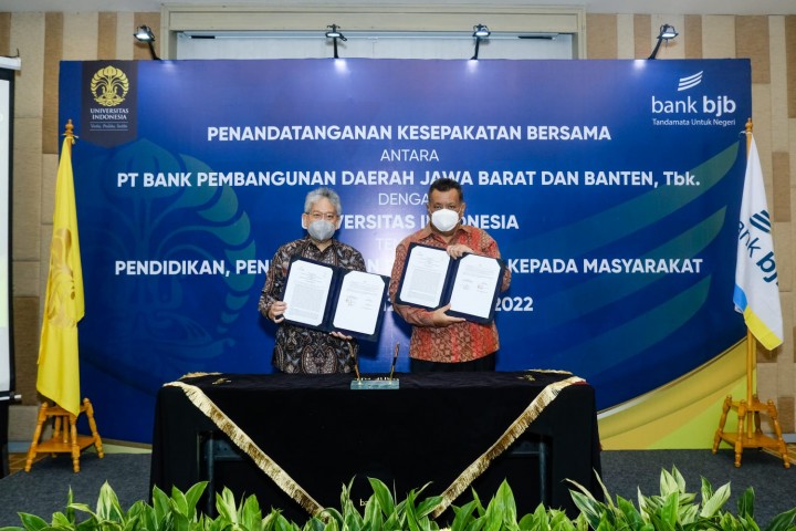 bank bjb Kolaborasi dengan Universitas Indonesia