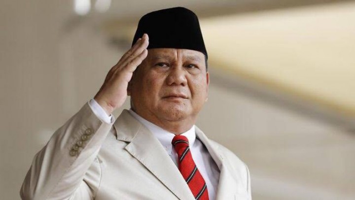 Potret Ketua Umum Partai Gerindra Bapak Prabowo Subianto/cnbc