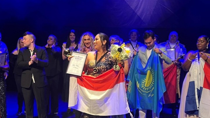 Monica Nike Adiba pemenang Karaoke World Championship (KWC) 2022