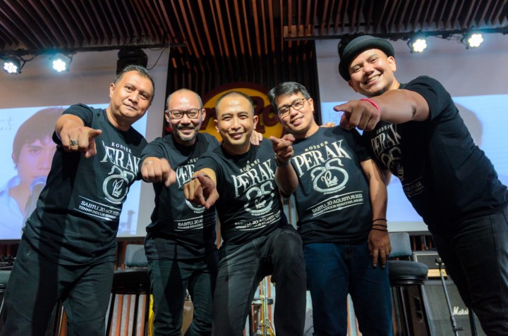 Grup Band Padi Langsungkan Konser Perak Serta Bawakan 25 Lagu