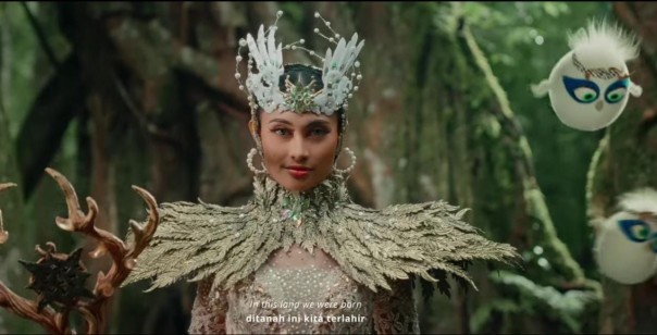 Potret Sosok Putri yang Diceritakan dalam Wonderland Indonesia 2: Sacred Nusantara (screenshot) 