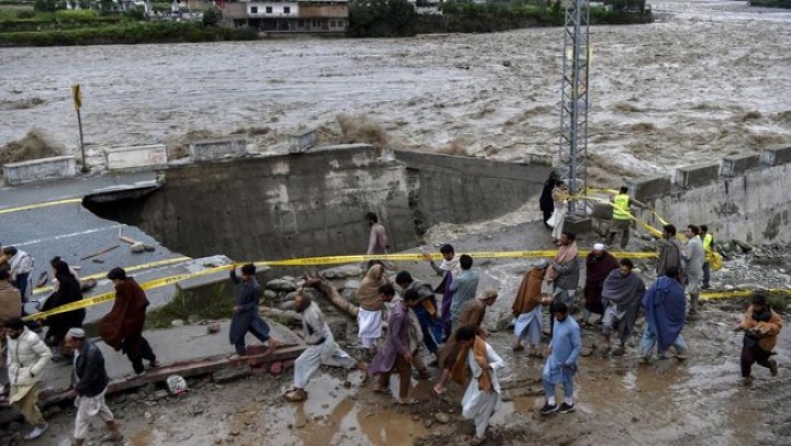 Potret Banjir Bandang yang Dialami Negara Pakistan (CNN)