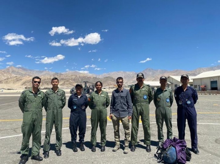IAF Menyelamatkan Warga Negara Israel yang Terjebak Di Ketinggian Lebih dari 16.000 Kaki di Ladakh