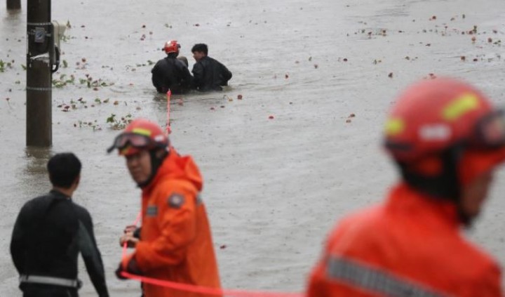 Ribuan Orang Dievakuasi Usai Topan Dahsyat Menghantam Korea Selatan