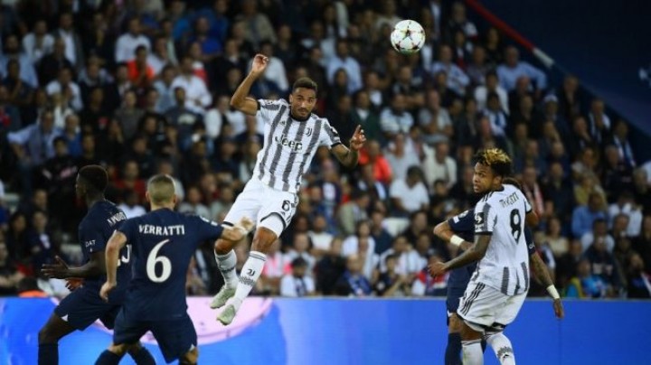 Potret PSG vs Juventus di Liga Champions 2022 (Suara.com)