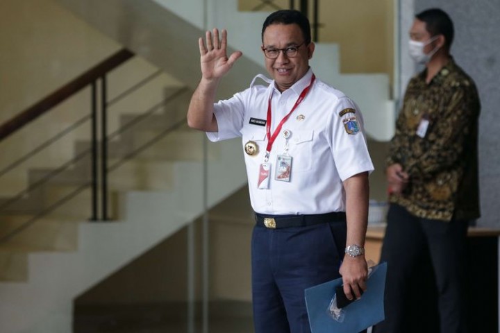 Potret Anies Baswedan Gubernur DKI Jakarta Lepas Selesai di Periksa KPK (KompasTv)