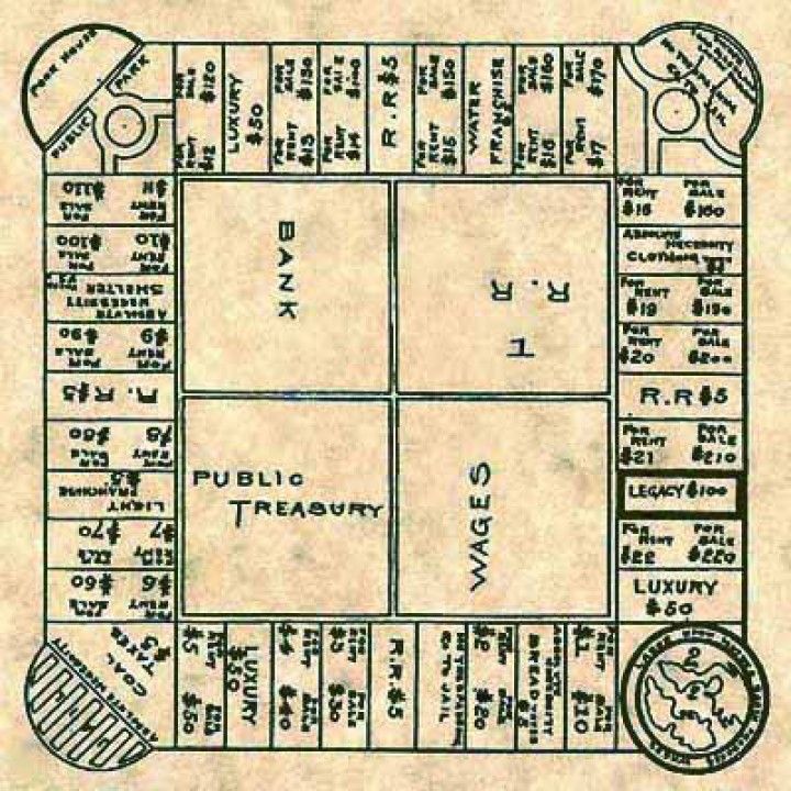 Penampakan Permainan Monopoli Pertama di Dunia (Photo: Akurat.com)