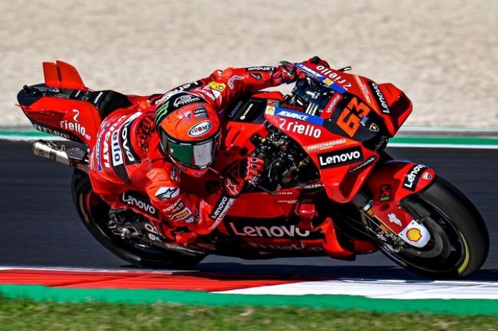  Pecco Bagnaia Digadang Bisa Juara Lagi di MotoGP Aragon (AFP)