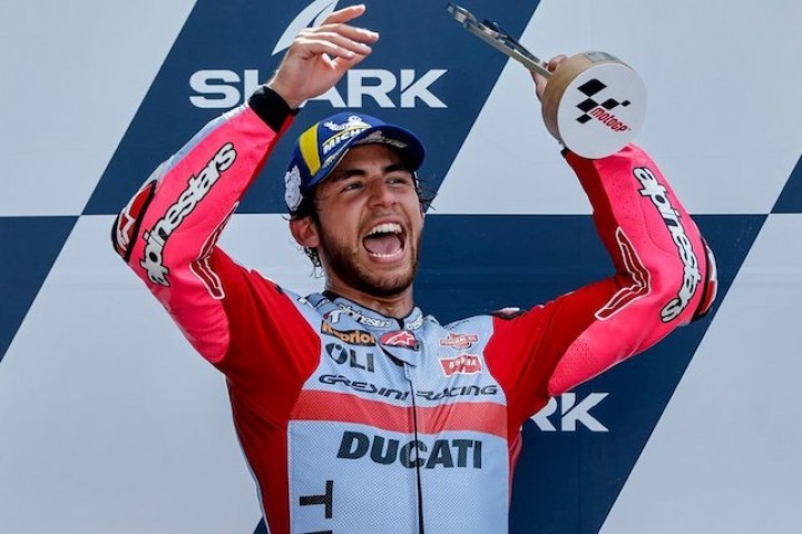 Pembalap Ducati Enea Bastianini yang Menjadi Juara 1 MotoGP Aragon 2022 (Photo: Booa.net)