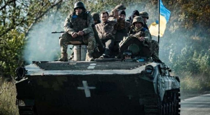 Potret Tentara Ukraina di Desa Wilayah Luhansk (Photo: Reuters)