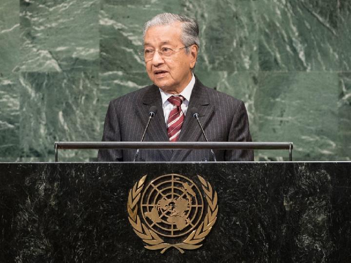 Presiden Malaysia di Sidang PBB (Dok. Tempo)