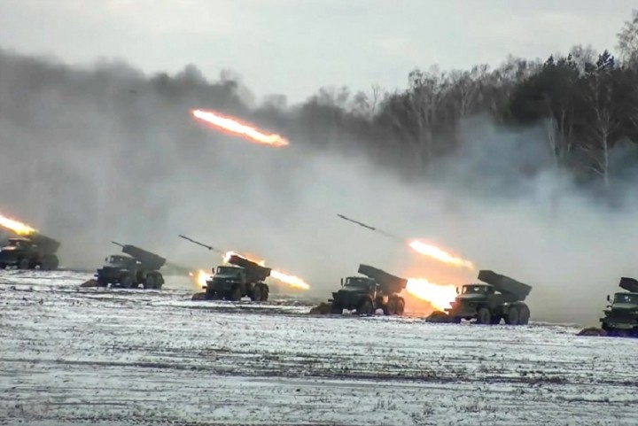 Potret Perang Rusia dan Ukraina Dalam Skala Penuh (Dok.CNBC)