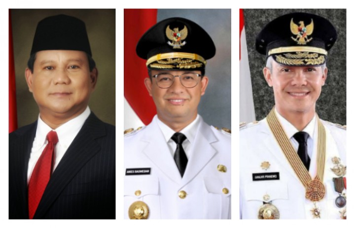 Anies Baswedan menang lawan Ganjar dan Prabowo dalam sesi Head to Head di survei CSIS 
