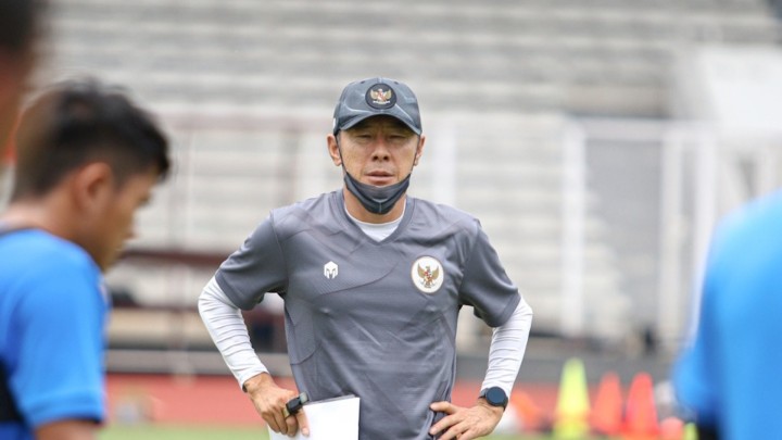 Pelatih Timnas Indonesia Cabang Bola Kaki, Shin Tae-yong (Foto: Gola.com)