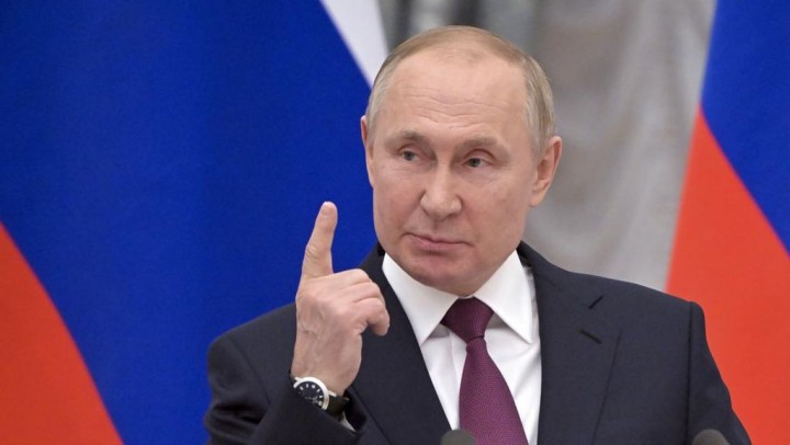 Potret Vladimir Putin (DOk. CNN Indonesia)