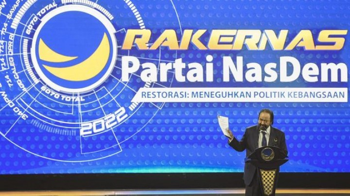 Ketua Umum NasDem Surya Paloh (Foto: CNNIndonesia)