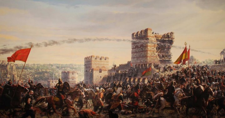Penaklukan Konstantinopel. Sumber: Internet