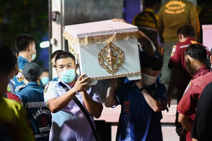 Potret Peti Korban Anak-anak Penembakan Massal di Thailand (Dok. bloomberg)