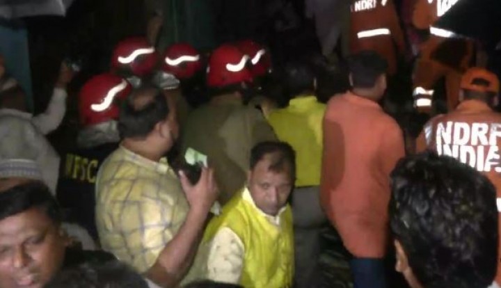Remaja berusia 4 tahun Meninggal, 10 Orang Terluka Saat Bangunan Runtuh di Dekat Gerbang Lahori Di Delhi Tengah