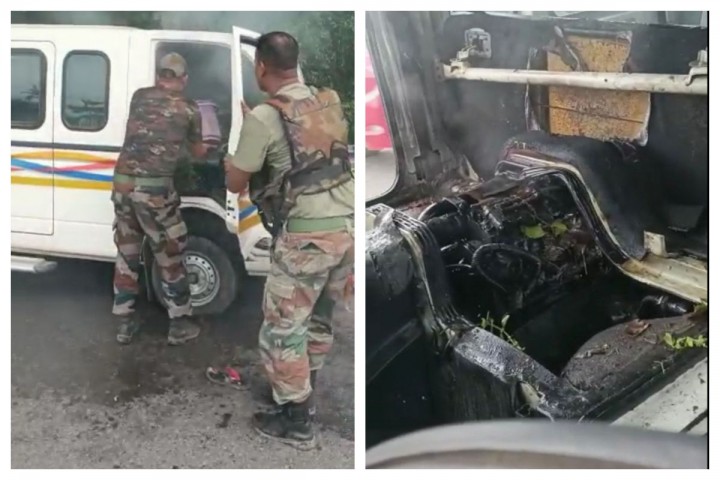 Tentara India Jawans Selamatkan 6 Warga Sipil Dari Pembakaran Mobil Di Assam