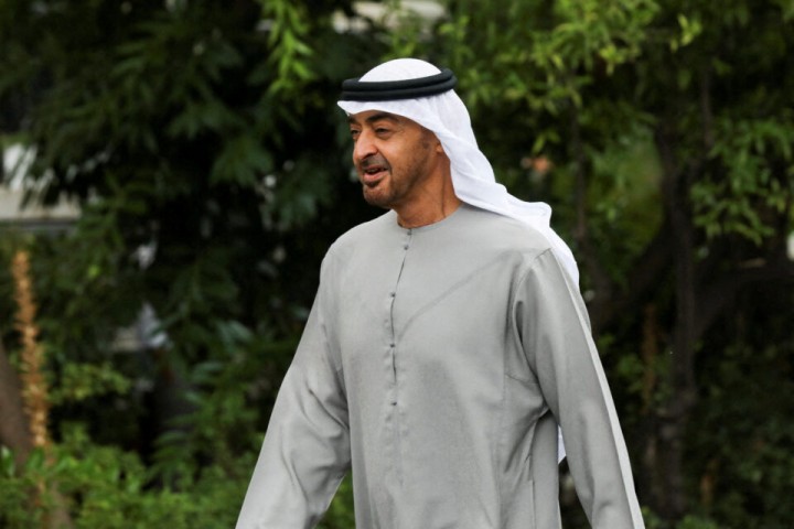 Presiden UEA, Sheikh Mohammed bin Zayed al-Nahyan menemui Presiden Vladimir Putin di Rusia /Reuters
