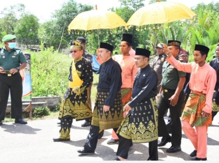 Gubenur Riau dan Wabup Bengkalis