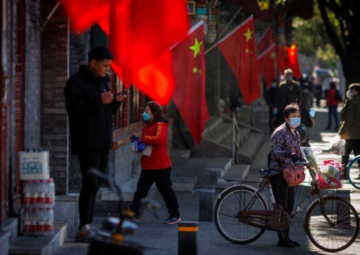 Spanduk Protes Politik yang Langka Disingkirkan di Ibu Kota Tiongkok