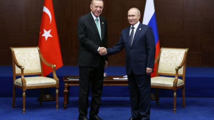 Putin Merayu Erdogan Untuk Memompa Lebih Banyak Gas Rusia Melalui Turki