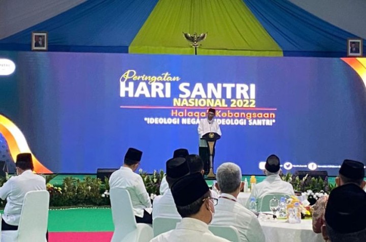 Mahfud MD sebut tidak ada Islamophobia di Indonesia dalam acara peringatan Hari Santri Nasional /ist