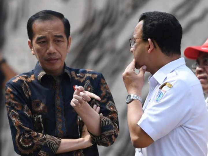 Presiden RI Joko Widodo dan Anies Baswedan. Sumber: Internet