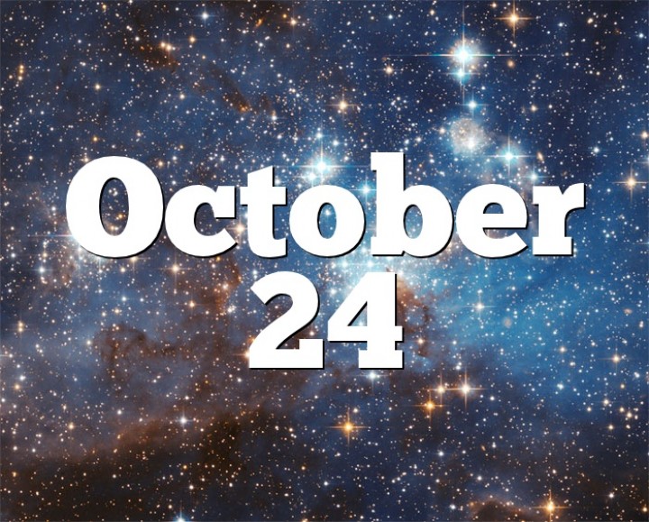 Berikut beberapa fakta dan peristiwa tercatat sejarah yang terjadi pada tanggal 24 Oktober /321horoscope.com