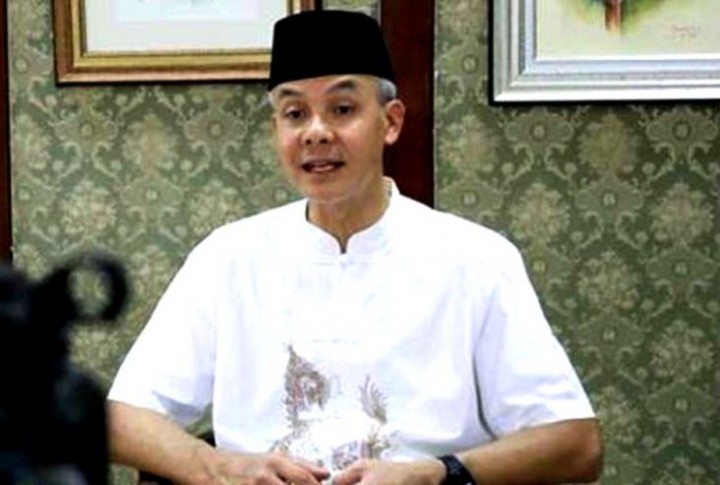 Begini respon Ganjar Pranowo usai diberi sanksi oleh PDIP terkait pernyataannya siap nyapres 2024 /sindonews.com